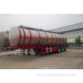 Aluminum Fuel Tanker Trailer 40000-50000Litres